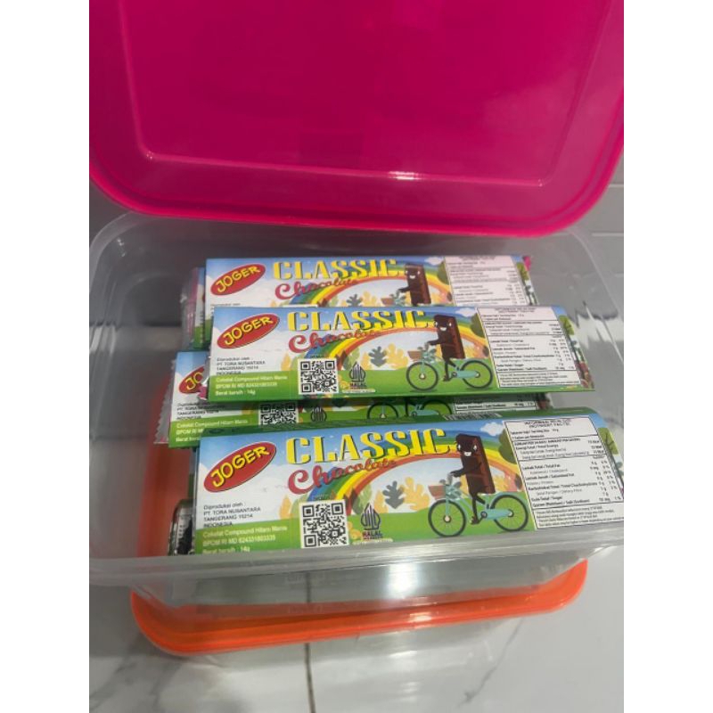 

( Isi 30pcs ) JOGER CLASSIC CHOCOLATE @14gr