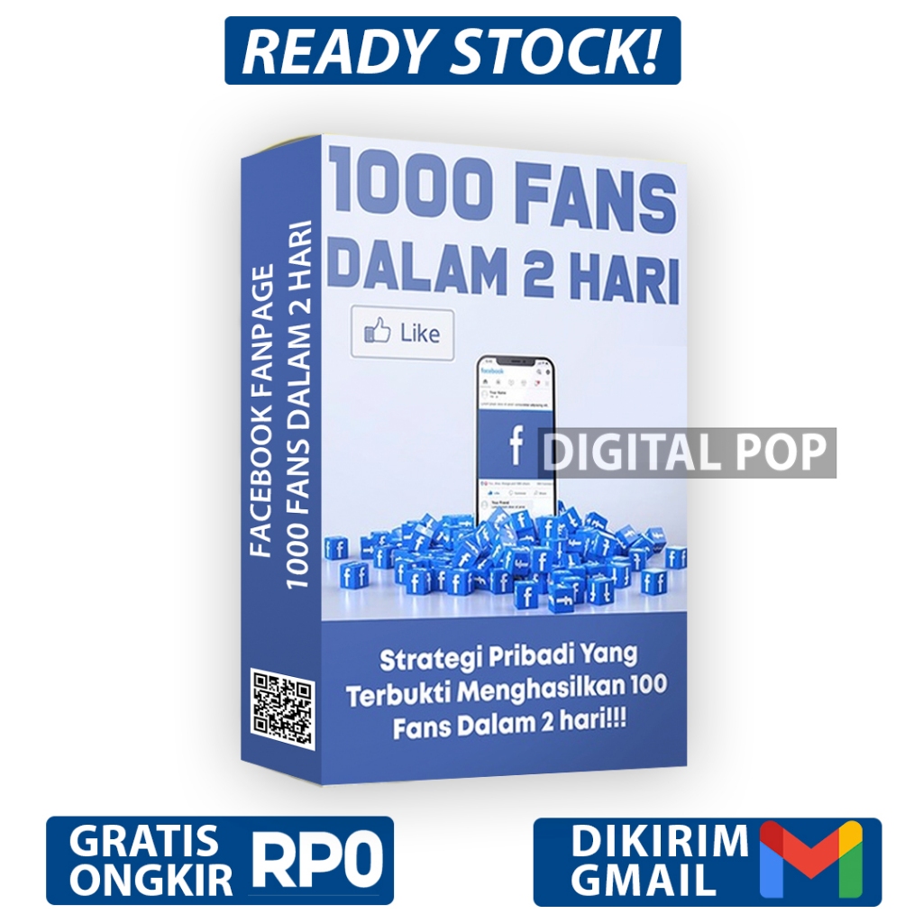 Kelas FB FanPage 1000 Fans Dalam 2 Hari - Belajar Teknik Optimasi Fans Page - Materi Video