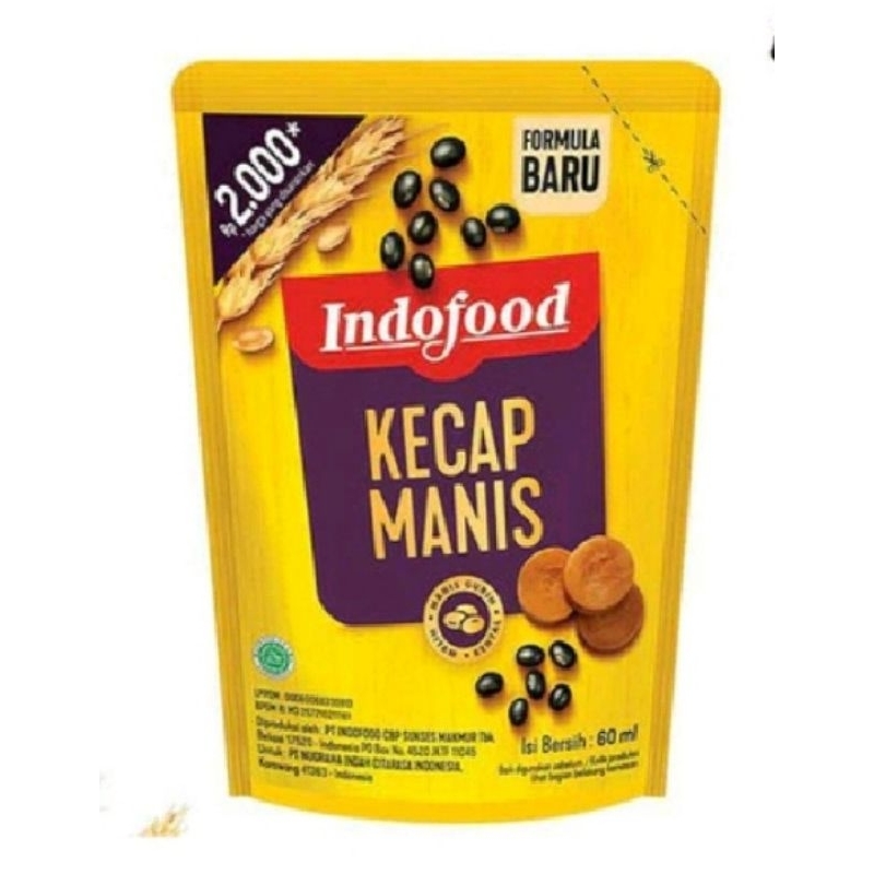 

Kecap Indofood 77g harga per 1 pcs