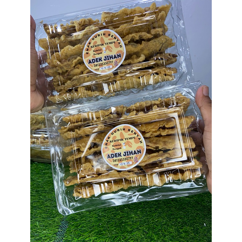 

Tempe keripik kedelai adek jihan