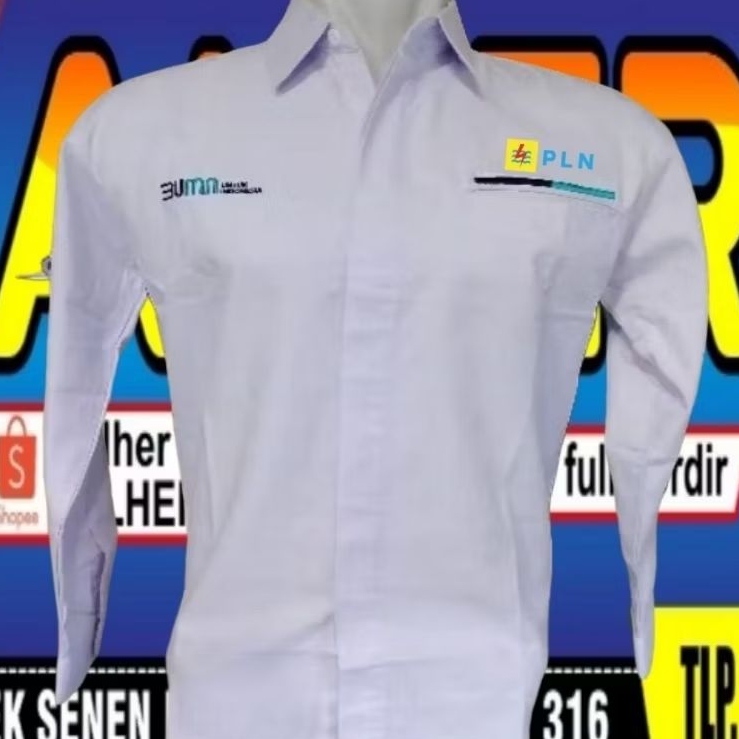 kemeja BUMN PLN baju BUMN PLN pdh BUMN PLN seragam BUMN PLN kemeja kerja BUMN PLN baju kerja BUMN PL