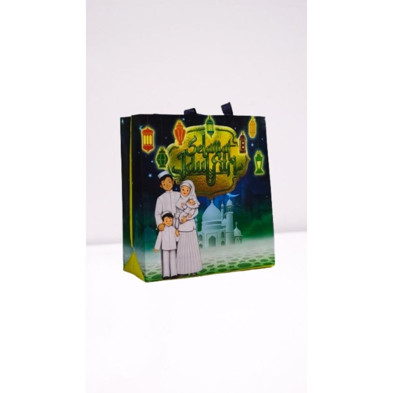 

GOODIE BAG TAS PARCEL BINGKISAN LEBARAN IDUL FITRI SPUNBOUND FULL LAMINASI GAMBAR SEMUA SISI HIGH QUALITY PREMIUM HAMPERS BELANJA WATERPROOF