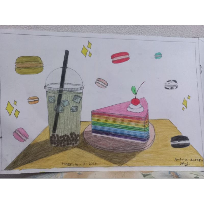 

Gambar Cake dan Minuman Bubble