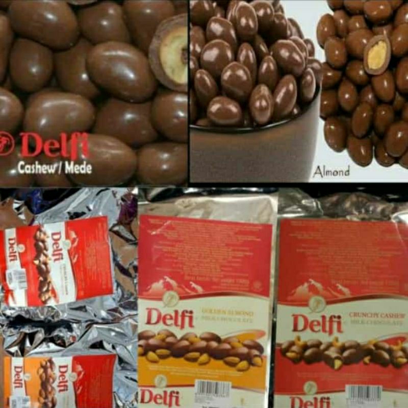 

COKLAT DELFI/ALMOND/METE 250gr