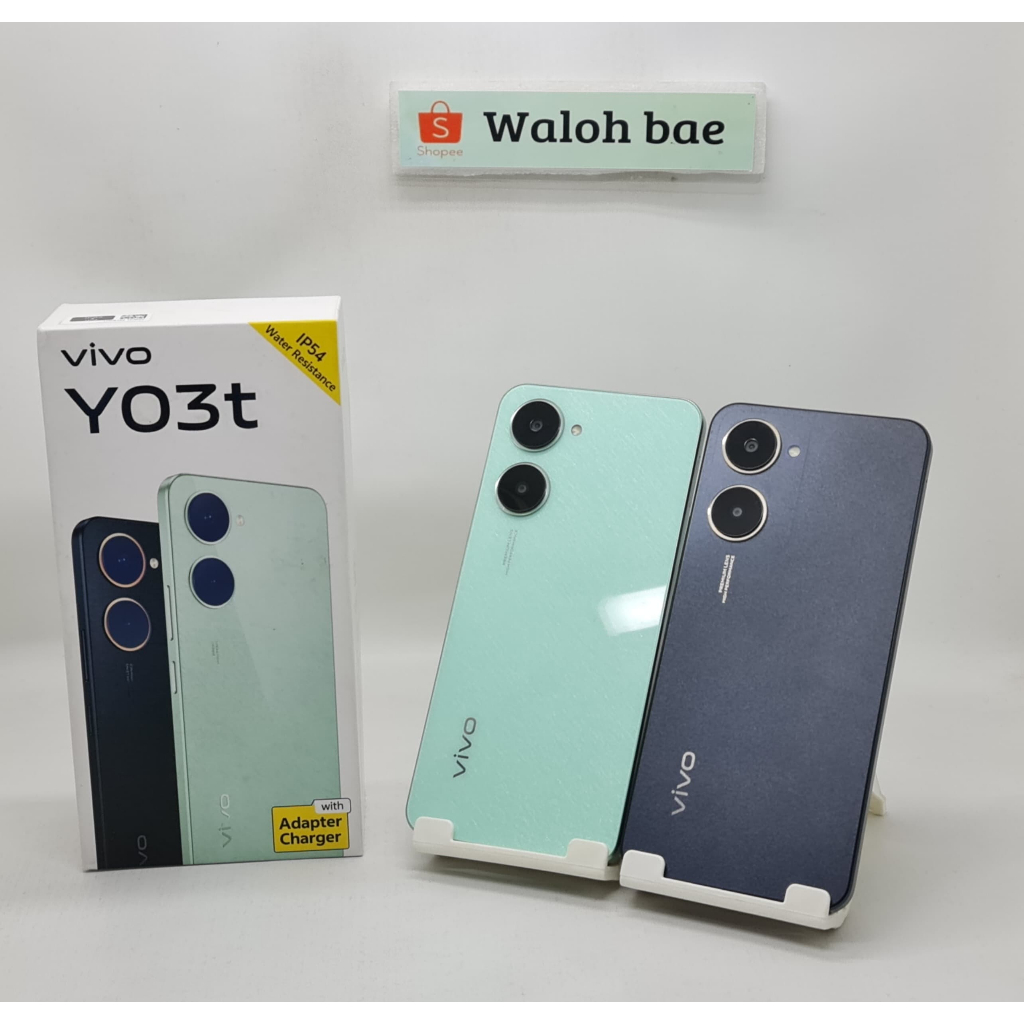 Vivo Y03t 4/32 4/64 4/128 GB Garansi Resmi Indonesia Second