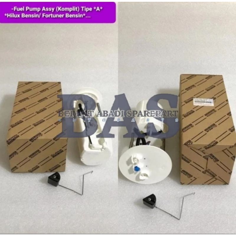 Fuel Pump Assy komplit Hilux Fortuner Bensin Type A 77020-0K020