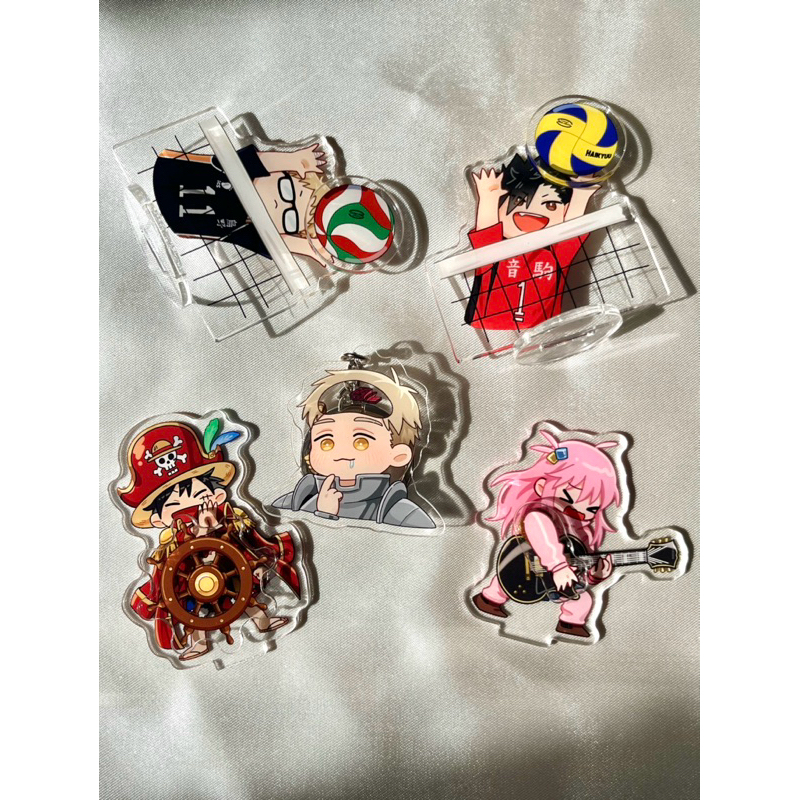 KuruKuru Standee | Bocchi the rock | Luffy One Piece | Dungeon Meshi | Haikyuu Tsukishima Kuroo