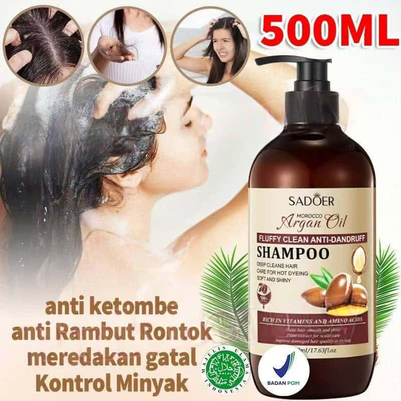 DailyyUStore - 500ml Shampoo Rambut Rontok Shampoo Anti Ketombe Dan RontokKetombe Rambut Rontok