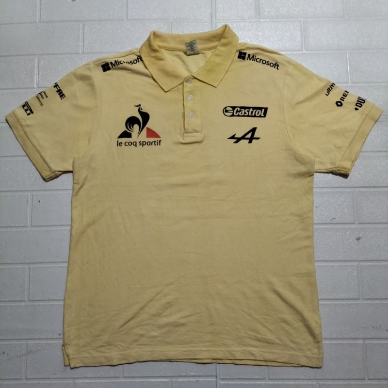 667. POLO SHIRT KAOS LE COQ SPORTIF Size L/M   P70  LD102