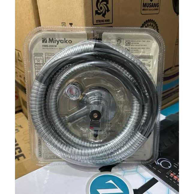 Selang Gas Miyako Rms 206 | Regulator Gas Miyako