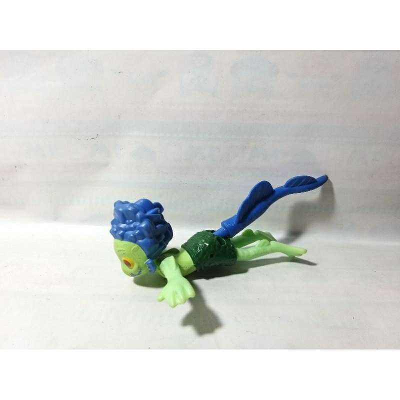 Luca Paguro Ocean Sea Monster Laut Disney Pixar Happy Meal Mcdonalds Mcd Figure Rare Jadul Vintage C