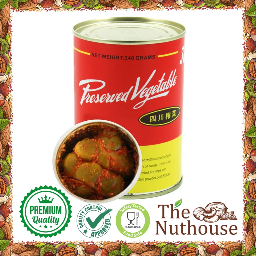 

IKPS Preserved Vegetable / Ca Coi / Acar Lobak / Sichuancai / Sichuan Cai 340gr