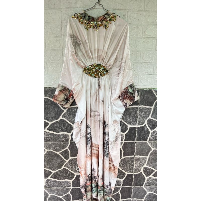 preloved kaftan preloved kaftan preloved baju lebaran preloved dres wanita