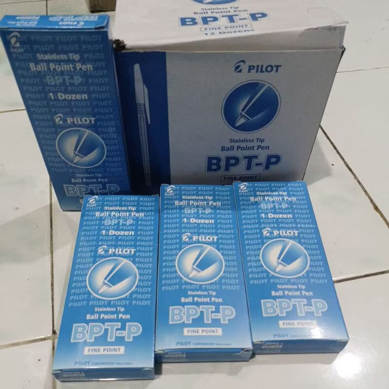 

Paket Murah !!! 6Pack (72 Pcs) Bolpen Pilot BPT-P Hitam
