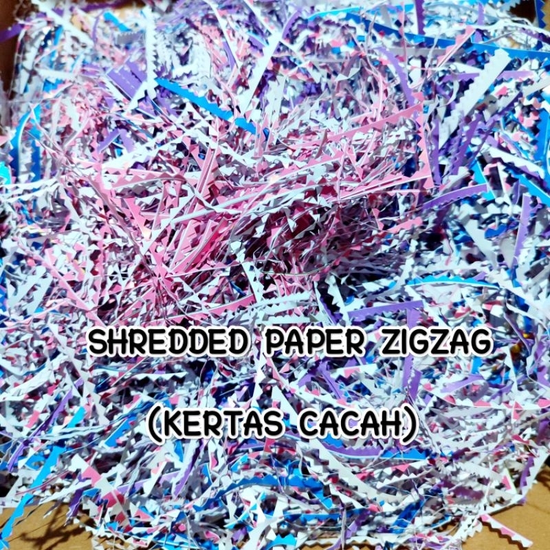 

1KG KERTAS CACAH KERTAS SERUT SHREDDED PAPER UNTUK ISIAN HAMPERS WARNA CAMPUR MIX PELANGI 250 500 GRAM 1 KG POTONGAN ZIGZAG CANTIK