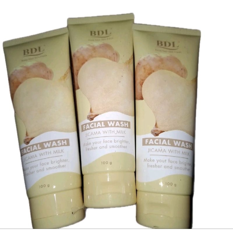 BDL BRIGHTENING FACIAL WASH 100GR BENGKUANG/JICAMA