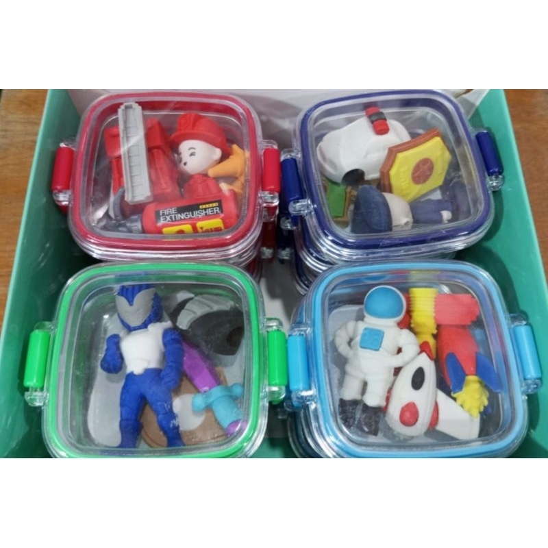 

Penghapus Mainan Stip Menu 1Box 12set || Penghapus Bentuk Astronaut Hero