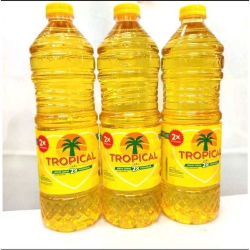 

Minyak goreng tropical 1 liter