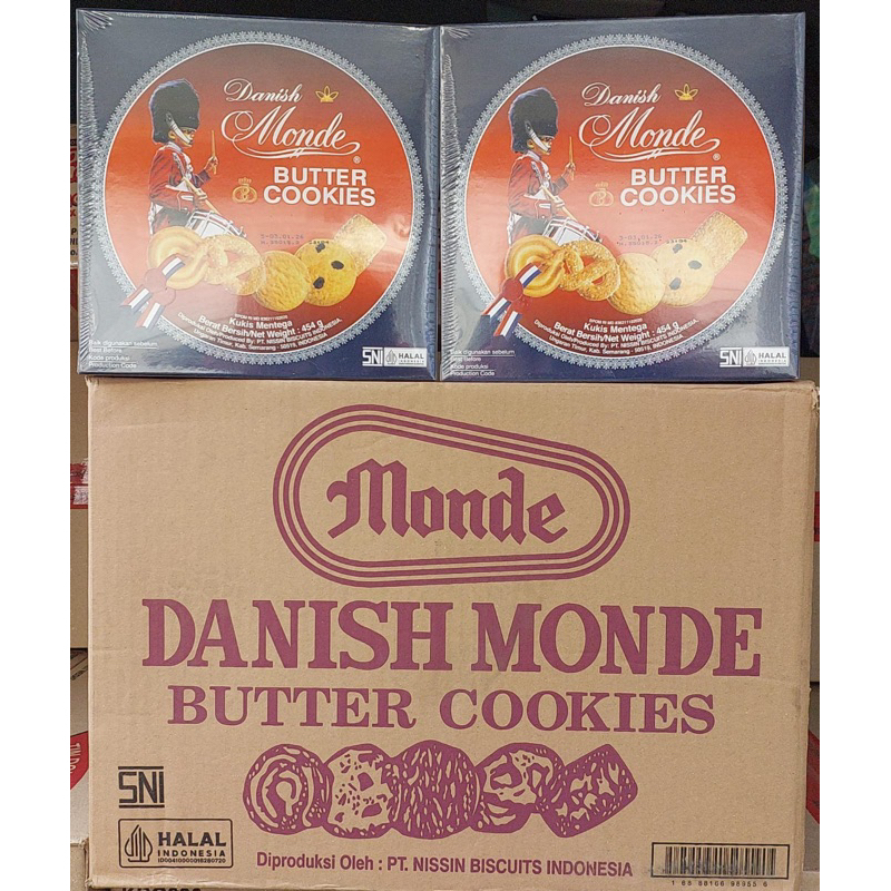 

DANISH MONDE BUTTER COOKIES 454GR