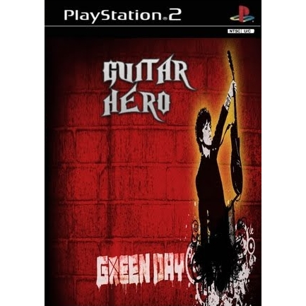 KASET DVD GAME PS2: GUITAR HERO GREEN DAY