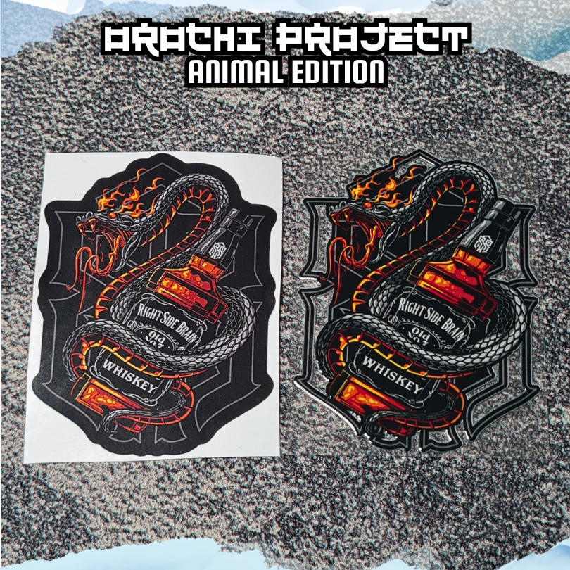 

Sticker Stiker JACK DRAGON Japanese W-H-1-S-K-3-Y Isolated Special Edition DTF UV Vinyl Anti Air HP Laptop Tumbler Motor Helm