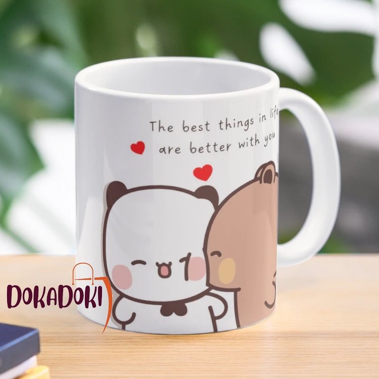 The Best Things In Life Are Better With You Bubu And Dudu Panda Bear Brownie Sugar BuBu DuDu Mochi M