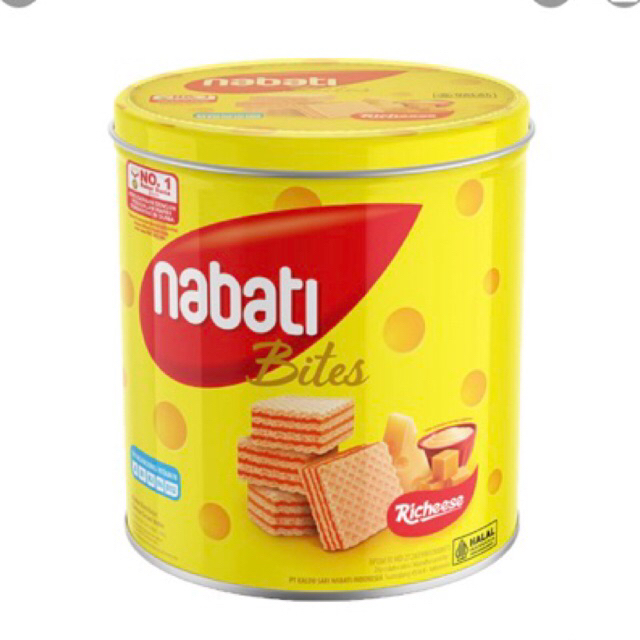 

Nabati Bites Kaleng / Nabati Wafer Kaleng