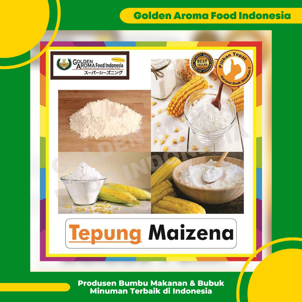 

Aneka Tepung Maizena, Pisang Goreng, Biang, Pancake Instan, Waffle instan, Donat instan 100gr GAFI Seasoning Powder