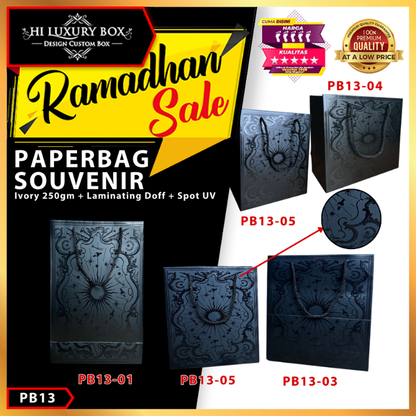 

Paper Bag Hadiah Jumbo / Premium Gift Bag / Tas Kado Jinjing / PB13