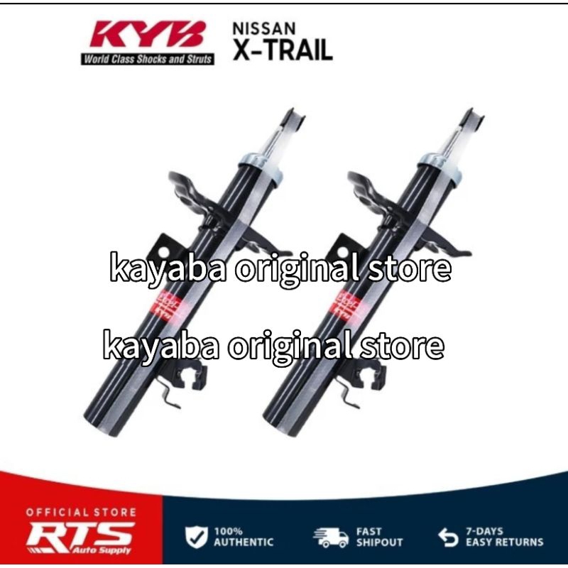 SHOCKBREAKER DEPAN NISSAN XTRAIL T32 MERK KAYABA EXEL-G ORIGINAL