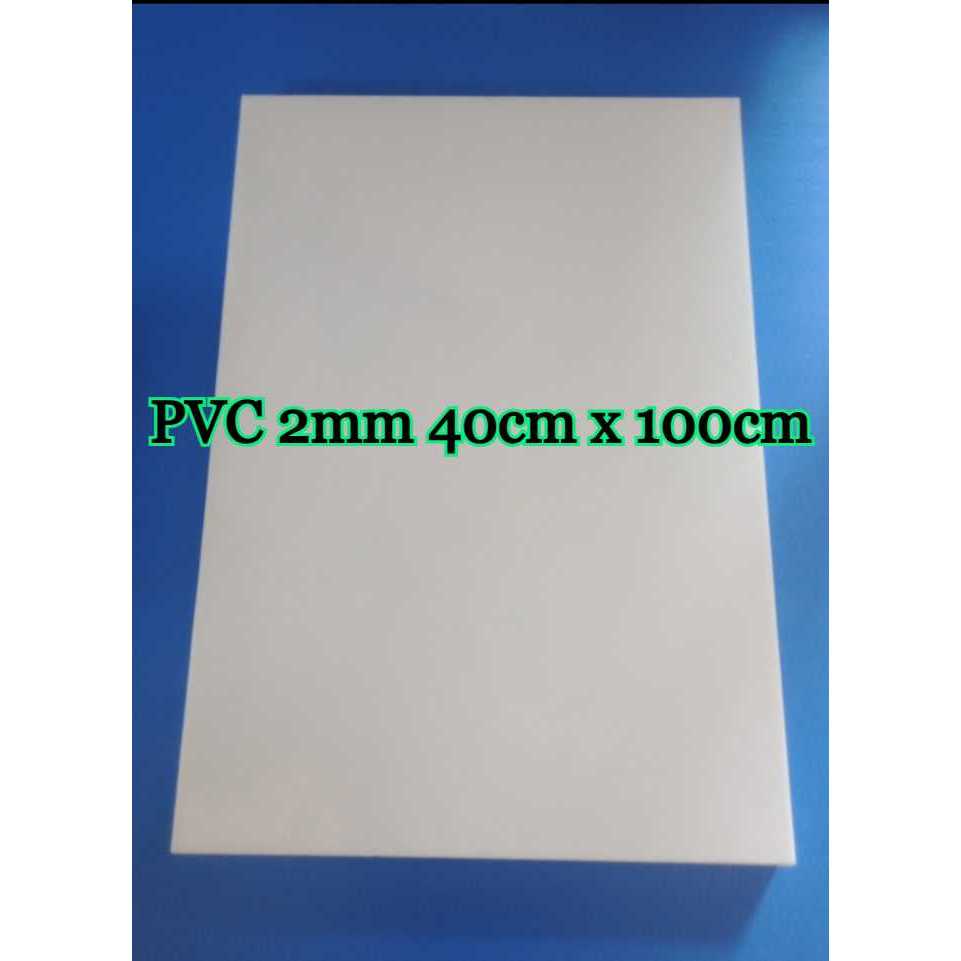 

PVC Foam Board 2mm 40cm x 100cm isi 2 lembar