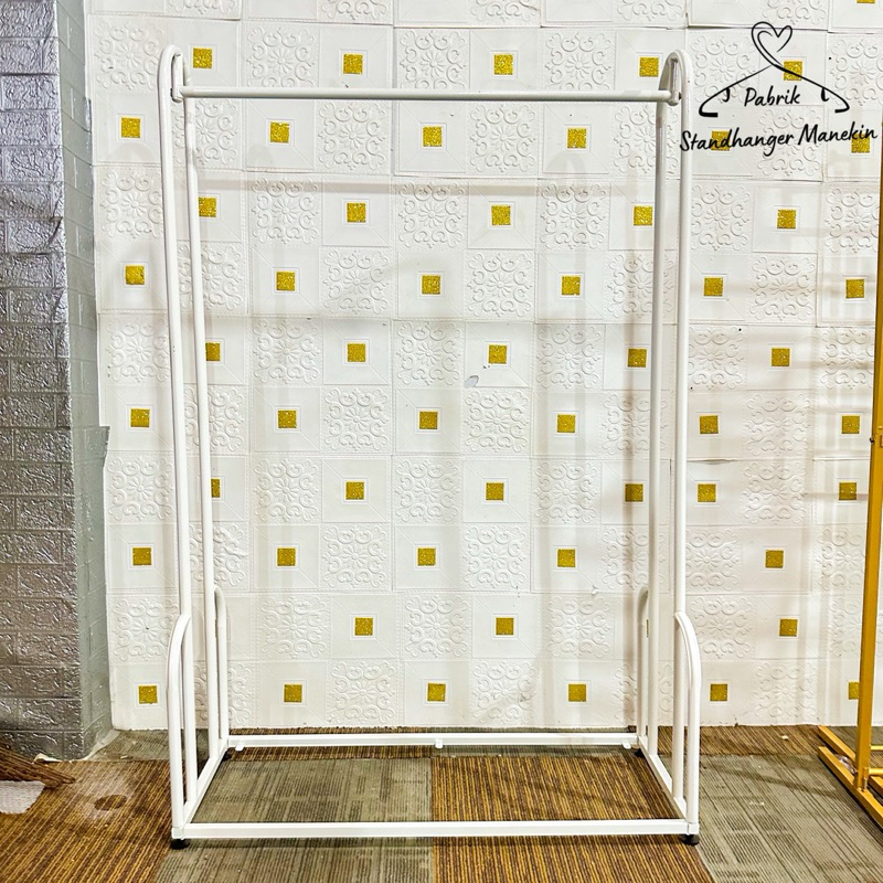 StandHanger Mahkota Premium Gold | Display Baju Mewah 150 CM | Display Baju Gold | Display Premium |