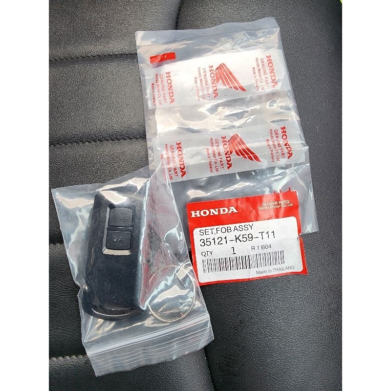 keyless remote scoopy 2018 sampai 2022