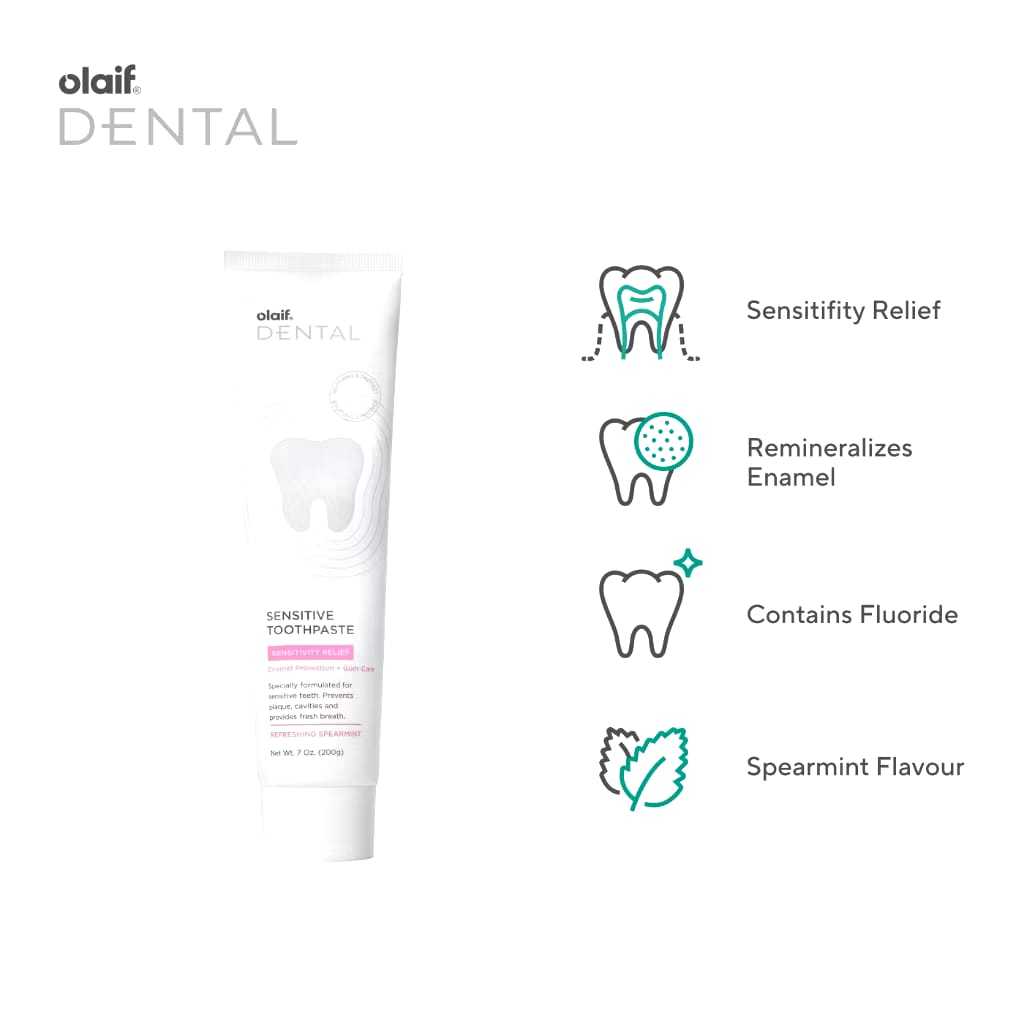 Olaif Dental Sensitive Toothpaste ( Pasta gigi sensitive)