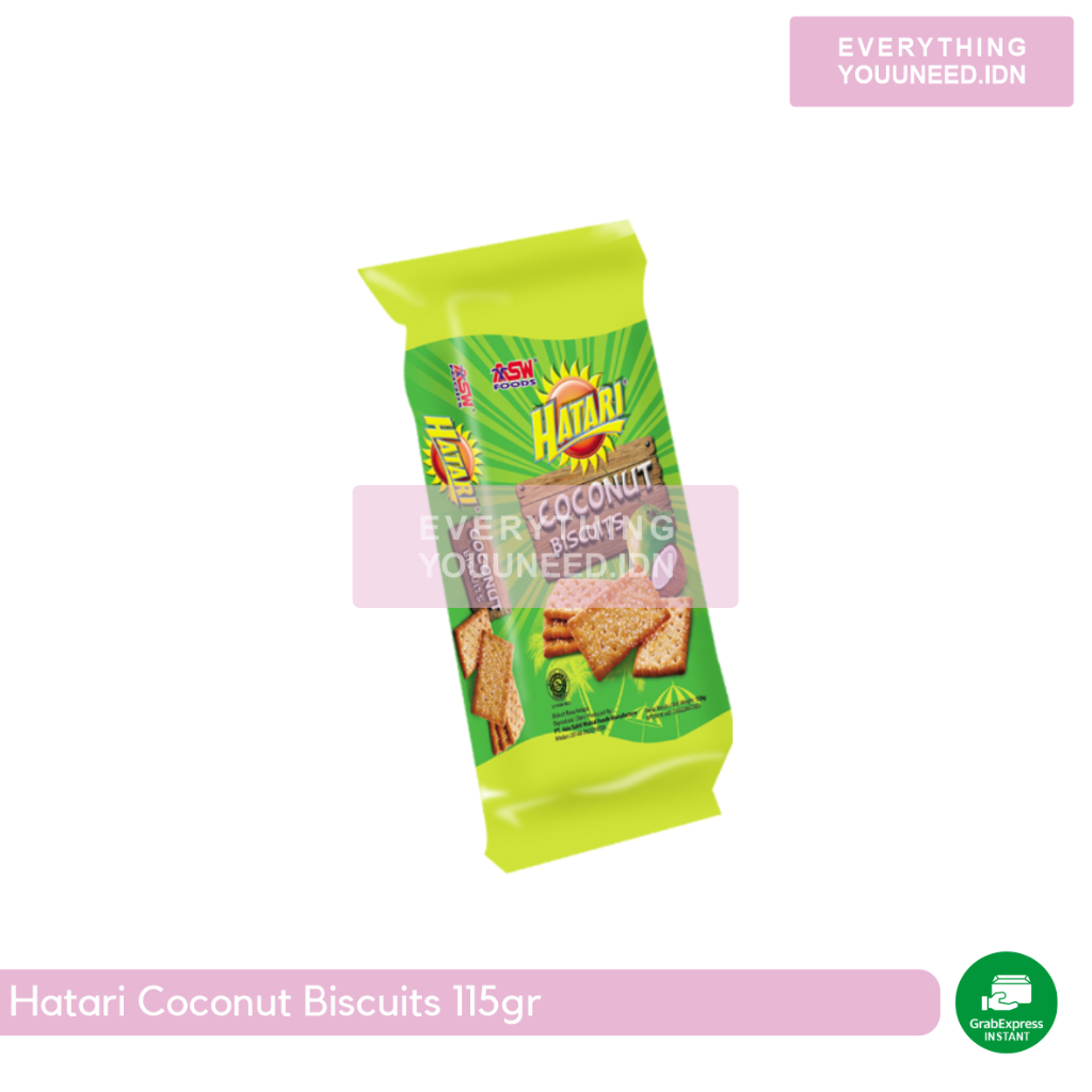 

Hatari Coconut Biscuits 115gr