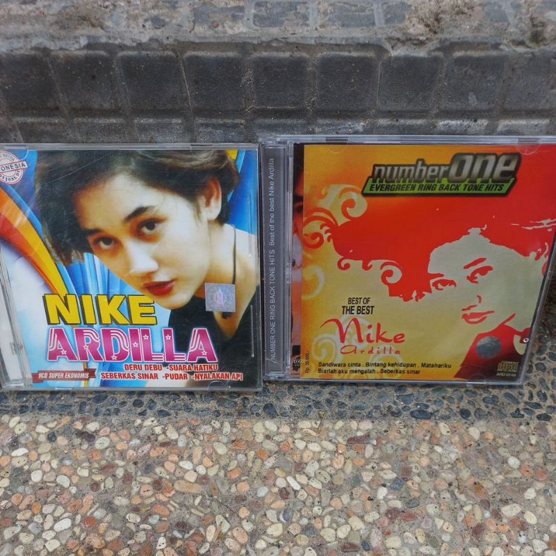 cd nike ardilla - number one the best of nike paket vcd nike ardilla