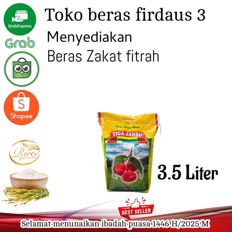

Beras Tiga Jambu Aroma spesial 3.5Liter
