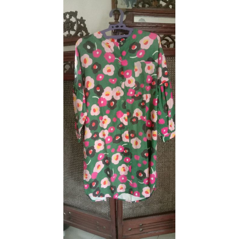 Preloved dress/ tunik Nadjani lengan panjang