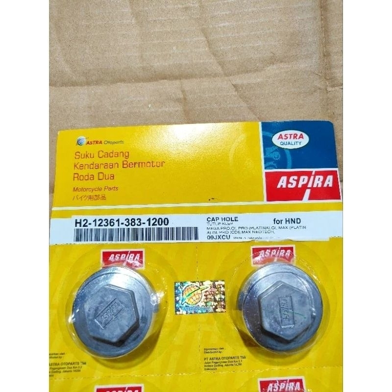 tutup setelan klep honda CB GL MP TIGER bisa juga buat tutup oli bawah