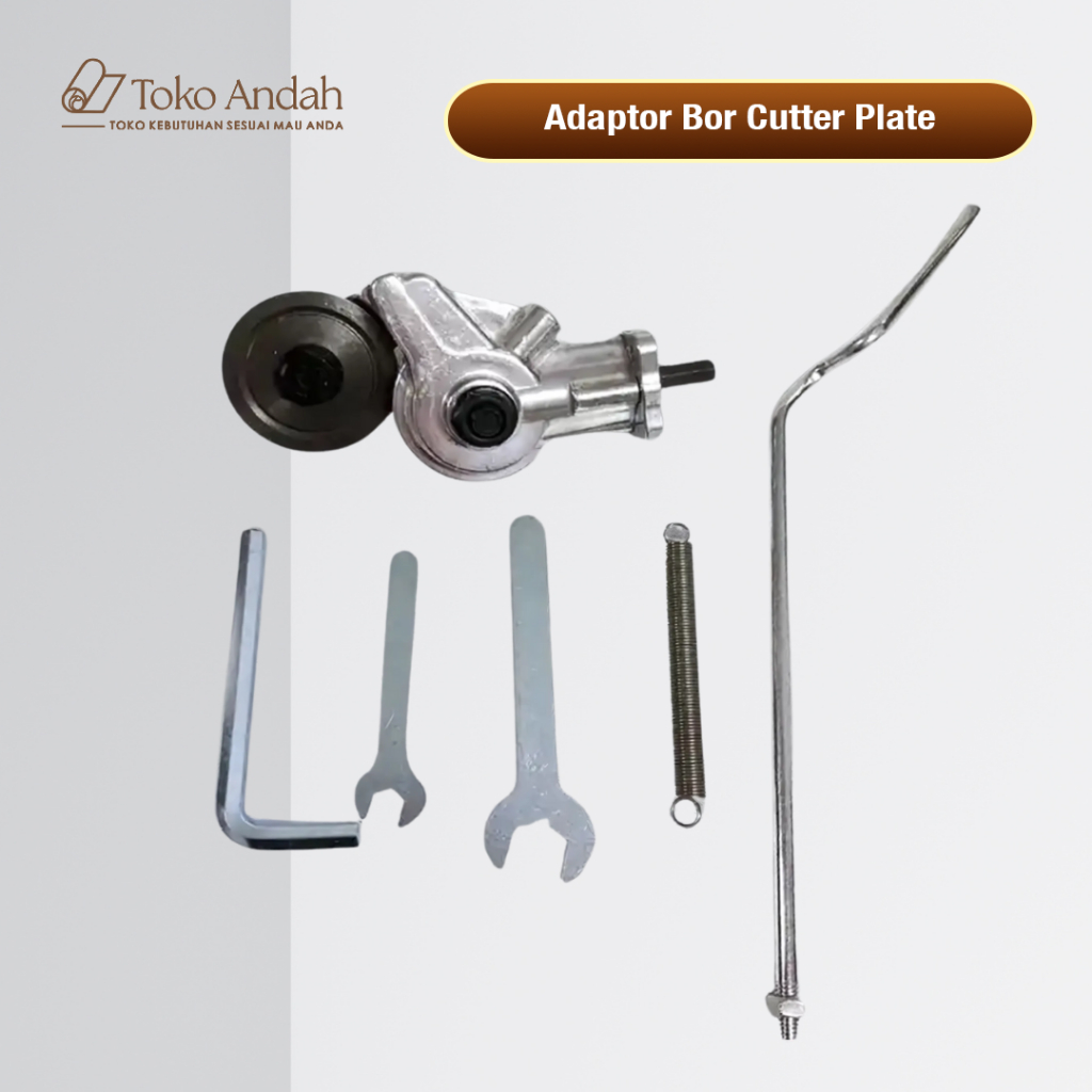 Adapter Bor Ke Gergaji Potong Seng Plat Metal Kepala Ganda multifungsi