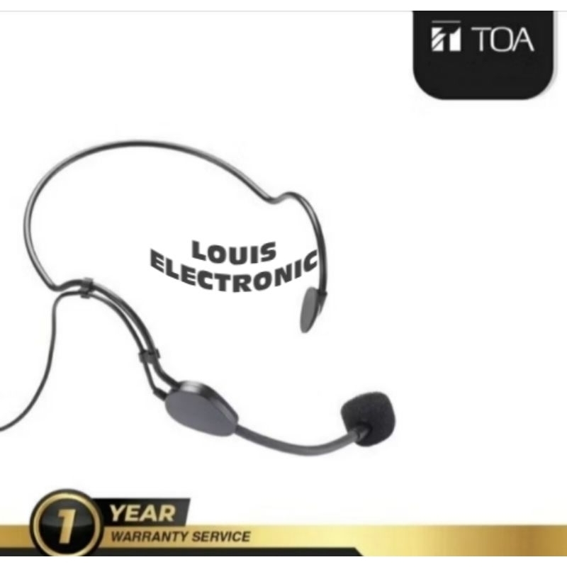 Mic Microphone Headset Bando TOA ZM371HS Mic Imam TOA 371 HS