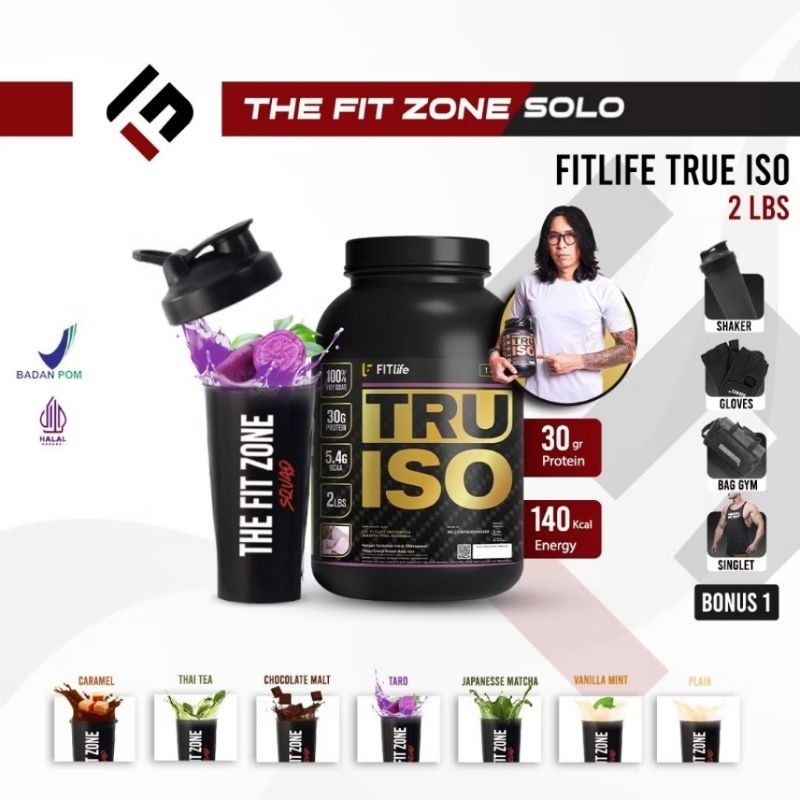 Fitlife TruIso 2 Lbs Whey Protein isolate Wpro Iso True Iso