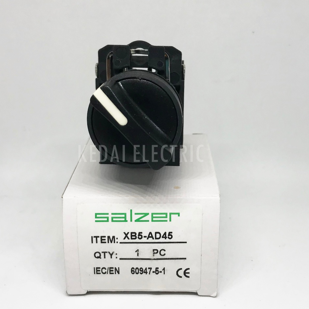 SALZER Selector Switch Spring Return 2Posisi/Salzer XB5-AD45