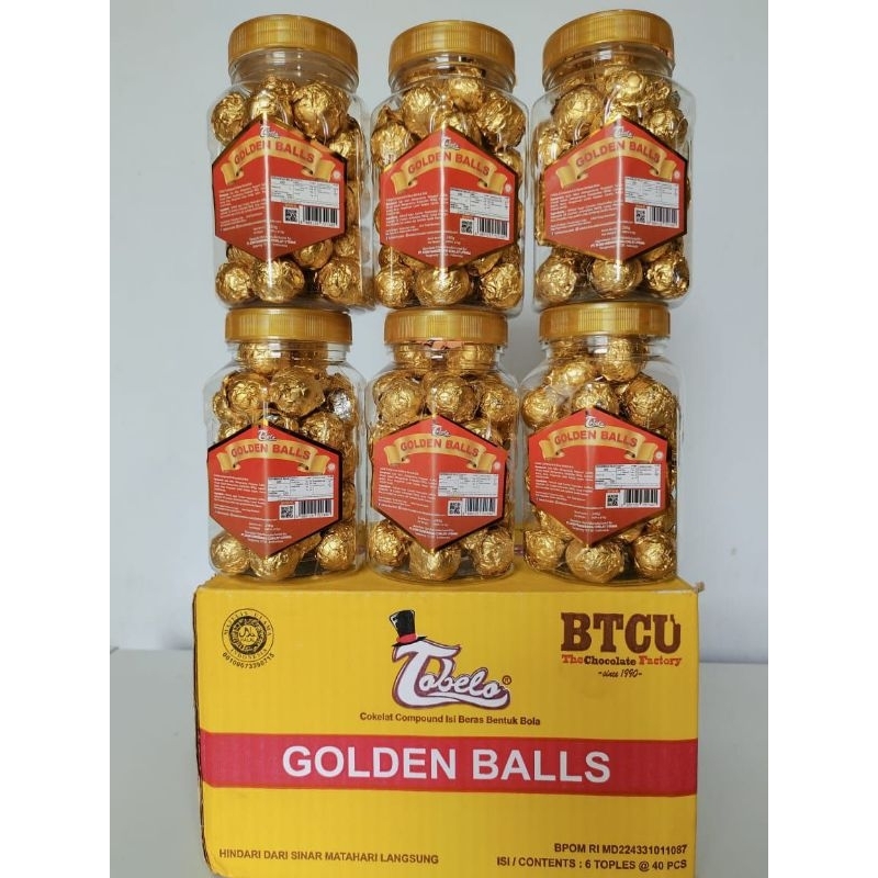 

Tobelo Golden Ball 40 pcs