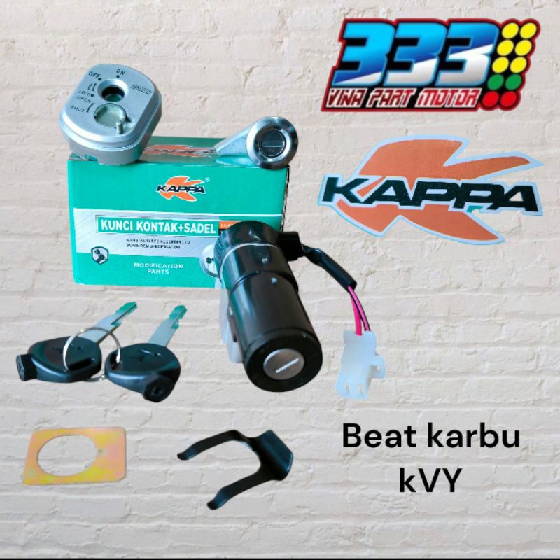 konci Kontak Honda beat karbu kvy key set beat karbu kontak beat