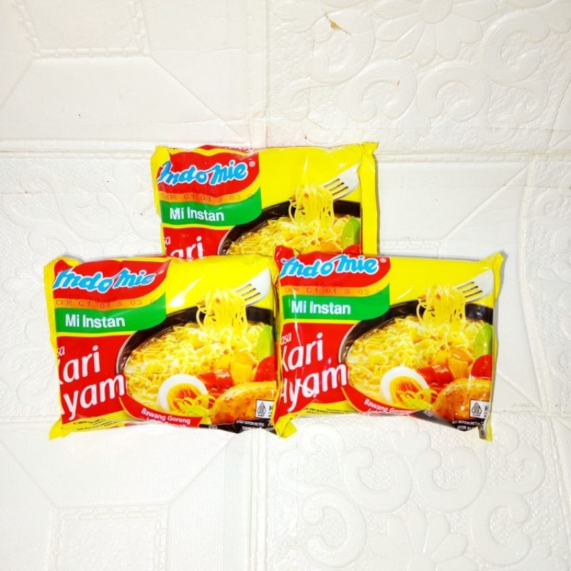 

paket 10 pcs indomie kari ayam