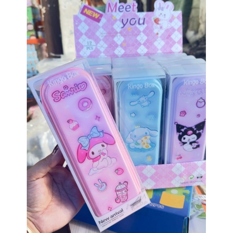 

1 LUSIN KOTAK PENSIL SANRIO PREMIUM
