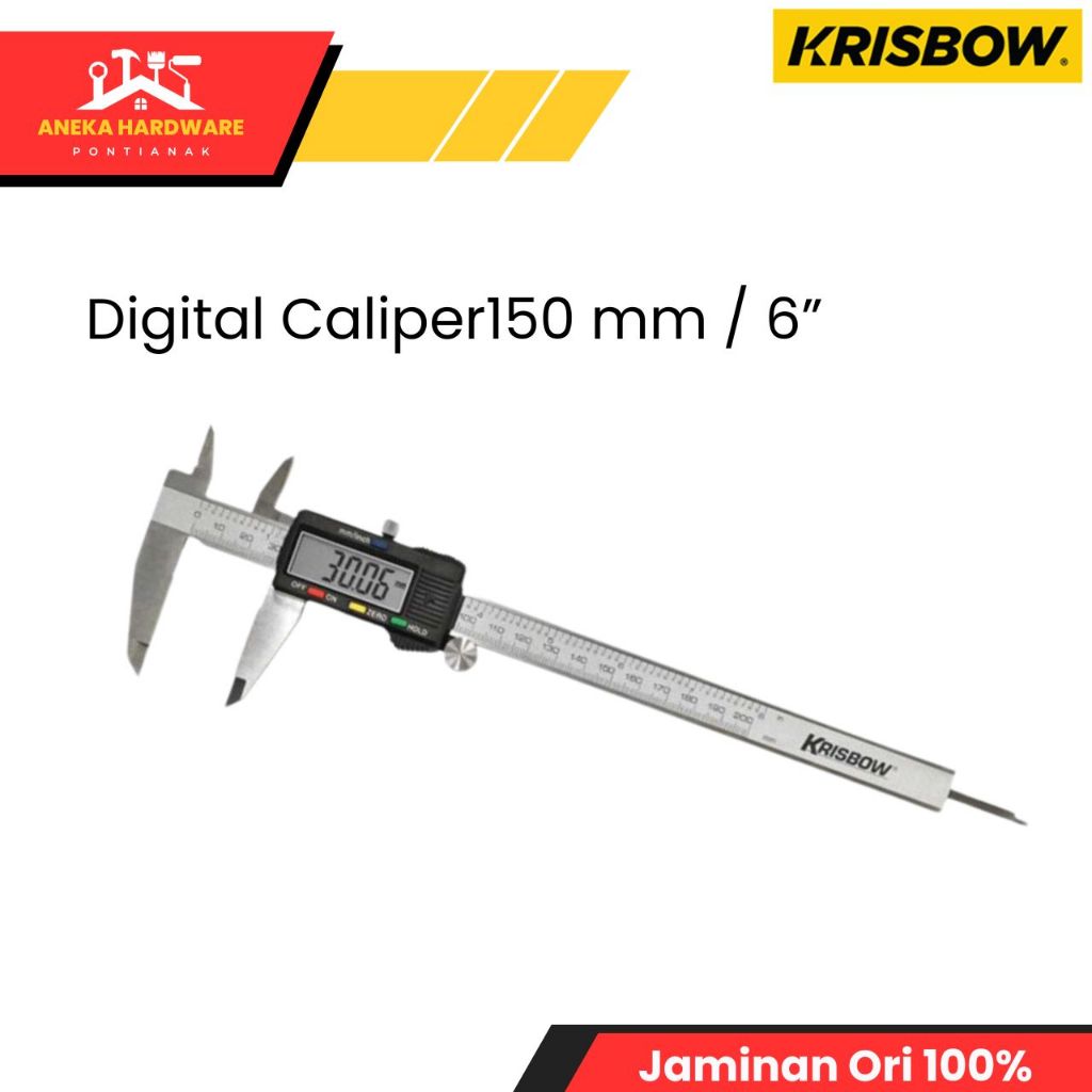 

Krisbow Jangka Sorong Digital 6 Inci