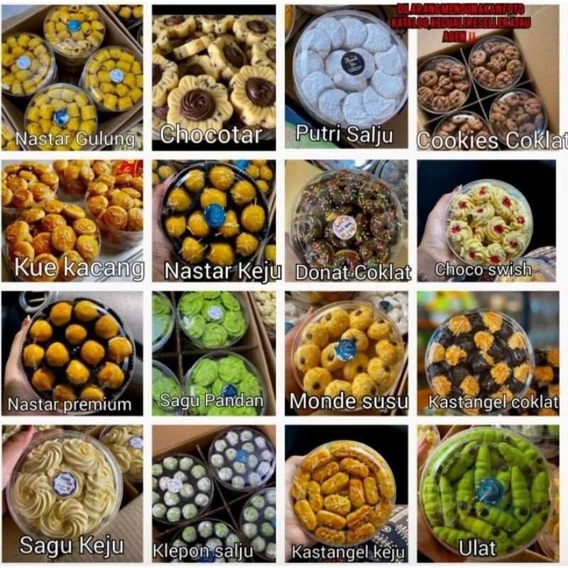 

KUE KERING LEBARAN ISIAN FULL