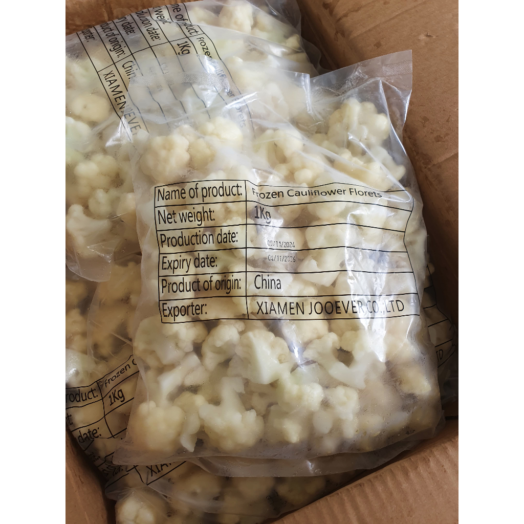 

Kembang Kol Frozen 1kg/Cauliflower Florest/Sayur Frozen